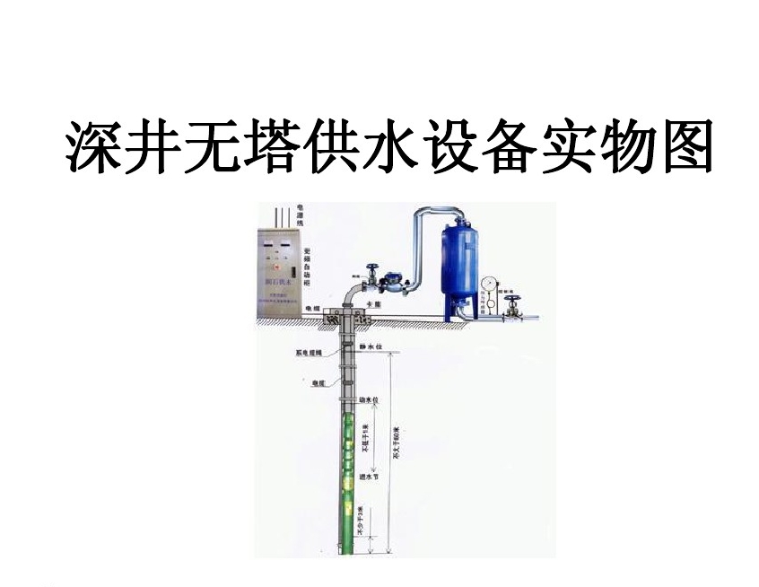 南京江北新区井泵无塔式供水设备